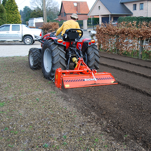 veld omspitten Groenland