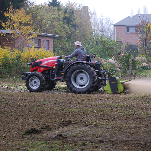 veld omspitten Groenland